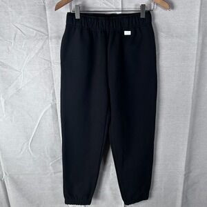 The‎ Commons Black Fleece Lined Jogger Sweatpants Mens Large Elastic Waist Pants